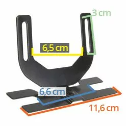 Brandless Adaptateur Garde Boue Arrière Sur Porte Bagage Vélo M-Wave -Pièces pour vélos Nouveaux Produits adaptateur garde boue arriere sur porte bagage velo m wave full 4