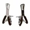 Point Cale-pieds Chromé Pour Pédale De Vélo Avec Renfort Cuir Marron 1 Point Cale-pieds Chromé Pour Pédale De Vélo Avec Renfort Cuir Marron -Pièces pour vélos Nouveaux Produits cale pieds chrome pour pedale de velo avec renfort cuir marron full