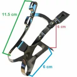 Messingschlager Cale Pieds Pédale Vélo Avec 2 Points De Passage Pour Lanière -Pièces pour vélos Nouveaux Produits cale pieds pedale velo avec 2 points de passage pour laniere full 5