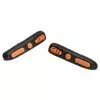Brakco Cartouches Double Densité Orange Et Noire Pour Vélo De Course -Pièces pour vélos Nouveaux Produits cartouches double densite orange et noire pour velo de course full