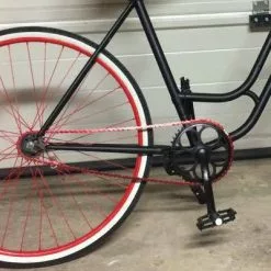 YBN Chain Chaîne Vélo BMX FIXIE Single Speed Rouge -Pièces pour vélos Nouveaux Produits chaine velo bmx fixie single speed rouge full 3