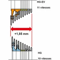 Cassette Vélo Route Shimano Ultegra CS-R8000 11V 12 Cassette Vélo Route Shimano Ultegra CS-R8000 11V -Pièces pour vélos Nouveaux Produits chaine velo route shimano ultegra 11 v r80000 10
