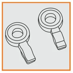 Connecteur Pour Sécurité ASR Sur Garde Boue Bluemels SKS -Pièces pour vélos Nouveaux Produits connecteur pour securite asr sur garde boue bluemels sks full 3