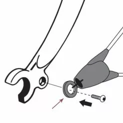 Connecteur Pour Sécurité ASR Sur Garde Boue Bluemels SKS -Pièces pour vélos Nouveaux Produits connecteur pour securite asr sur garde boue bluemels sks full 4