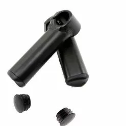 Brandless Cornes De Guidon De Vélo Noir Aluminium 110 Mm