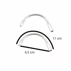 Brakco Coudes Passe-câble Pour Frein V-Brake Acier Inoxydable - Paire -Pièces pour vélos Nouveaux Produits coudes passe cable pour frein v brake acier inoxydable paire full 5