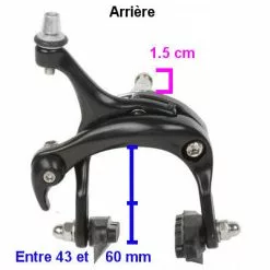 Brandless Etriers De Frein Vélo De Route Hauteur 43 à 60 Mm Caliper -Pièces pour vélos Nouveaux Produits etriers de frein velo de route hauteur 43 a 60 mm caliper full 3