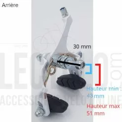 Newton Étriers Frein Vélo Blancs Pour Route Et Fixie -Pièces pour vélos Nouveaux Produits etriers frein velo blancs pour route et fixie full 3