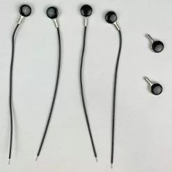 Messingschlager Paire De Garde Boue Pour Vélo 26 Pouces Avec Câble électrique - 60 Mm -Pièces pour vélos Nouveaux Produits garde boue argent avant et arriere pour velo 26 pouces 60 mm full 2