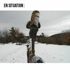 Brandless Garde Boue Arrière Blanc Clipsable Sous Selle De Vélo -Pièces pour vélos Nouveaux Produits garde boue arriere blanc clipsable sous selle de velo full 6