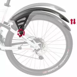 Garde Boue Arrière Vélos 27.5 à 29 Pouces Deflector RS75 Zefal -Pièces pour vélos Nouveaux Produits garde boue arriere velos 27 5 a 29 pouces deflector rs75 zefal full 4