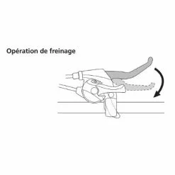 Levier De Vélo Frein Et Dérailleur 7 Vitesses Shimano -Pièces pour vélos Nouveaux Produits levier de velo frein et derailleur 7 vitesses shimano full 4