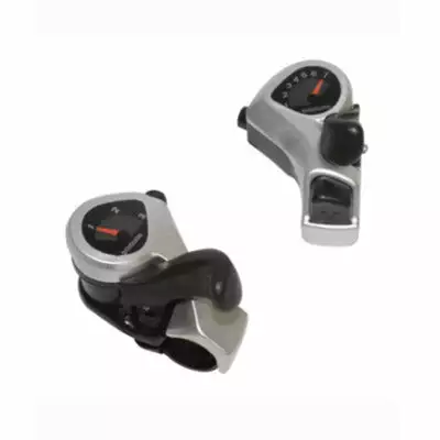 P2R Paire De Manettes à Bouton Poussoir 3 Et 7 Vitesses 3 P2R Paire De Manettes à Bouton Poussoir 3 Et 7 Vitesses