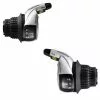 Paire De Poignées Tournantes Revoshift 3x7 Gris Tourney Shimano -Pièces pour vélos Nouveaux Produits paire de poignees tournantes revoshift 3x7 gris tourney shimano full