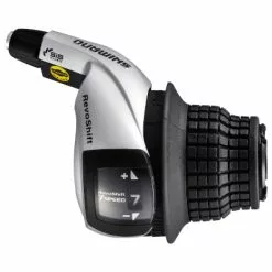 Paire De Poignées Tournantes Revoshift 3x7 Gris Tourney Shimano -Pièces pour vélos Nouveaux Produits paire de poignees tournantes revoshift 3x7 gris tourney shimano full 3