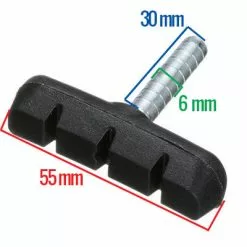 Brandless Patin De Frein Monobloc Cantilever 55 Mm - Par 2 -Pièces pour vélos Nouveaux Produits patin de frein monobloc cantilever 55 mm par 2 full 5