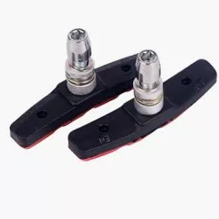 Brakco Patins Pour Frein V-Brake Avant Ou Arrière à Vis - La Paire -Pièces pour vélos Nouveaux Produits patins pour frein v brake avant ou arriere a vis la paire full 3