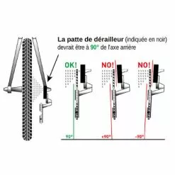 Patte De Dérailleur MARWI Multi Marques -Pièces pour vélos Nouveaux Produits patte de derailleur marwi multi marques full 5