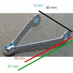 Patte Pour Passage De Câble Sur Tube De Selle Vélo Dia-Compe -Pièces pour vélos Nouveaux Produits patte pour passage de cable sur tube de selle velo dia compe full 3