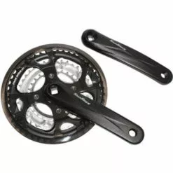 SUNRACE Pédalier 7/8 Vitesses Triple Plateaux 28/38/48 Dents