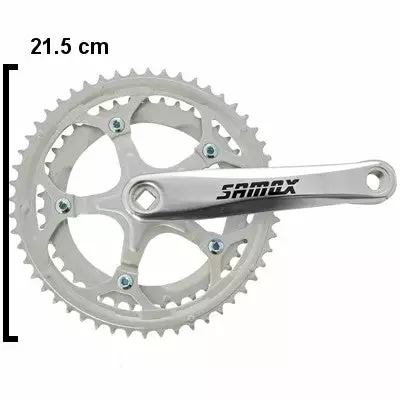 Oxford Pédalier Double 7/8 Vitesses Pour Vélo De Route 42/52 Dents 4 Oxford Pédalier Double 7/8 Vitesses Pour Vélo De Route 42/52 Dents – Image 2