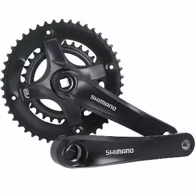 Pédalier Double Plateaux Vélo 7/8V 30/46 Dents Tourney Shimano 3 Pédalier Double Plateaux Vélo 7/8V 30/46 Dents Tourney Shimano