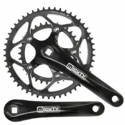 Mighty Pédalier Vélo 10 à 11 Vitesses Double Plateaux 34-50 Dents