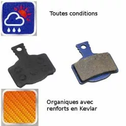 Brakco Plaquettes Organiques Frein à Disque Vélo Magura MT2.4.6.8 Paire -Pièces pour vélos Nouveaux Produits plaquettes organiques frein a disque velo magura mt2 4 6 8 paire full 4