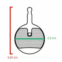 Brakco Plaquettes Organiques Pour Frein à Disque De Vélo - AVID BB5 -Pièces pour vélos Nouveaux Produits plaquettes organiques pour frein a disque de velo avid bb5 full 6