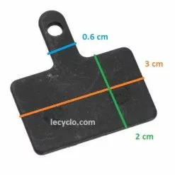 Full Stop Plaquettes Semi Métal Frein à Disque Pour Shimano Deore -Pièces pour vélos Nouveaux Produits plaquettes semi metal frein a disque pour shimano deore full 5