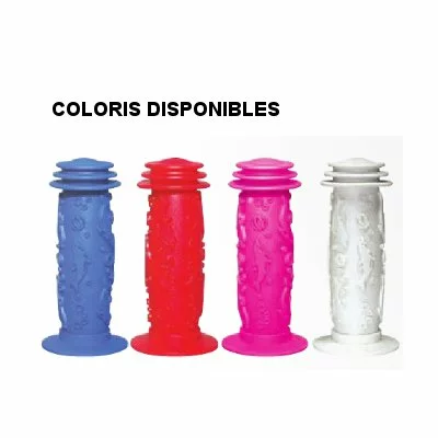 Oxford Poignée Blanche Pour Vélo Enfant - La Paire 4 Oxford Poignée Blanche Pour Vélo Enfant - La Paire – Image 2