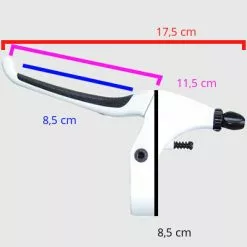 Point Poignée De Frein De Vélo Confort Blanche -Pièces pour vélos Nouveaux Produits poignee de frein de velo confort blanche full 6