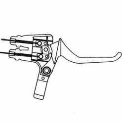 TY Brake Poignée Frein Vélo Gauche Avec Une Commande Pour Avant & Arrière -Pièces pour vélos Nouveaux Produits poignee frein velo gauche avec une commande pour avant arriere full 4