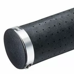 Poignées De Vélo En Cuir Synthétique Noir Classic - Ritchey -Pièces pour vélos Nouveaux Produits poignees de velo en cuir synthetique noir classic ritchey full 3