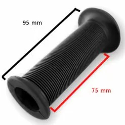 Point Poignées Noires Pour Vélo Enfant 95 Mm -Pièces pour vélos Nouveaux Produits poignees noires pour velo enfant 95 mm full 3