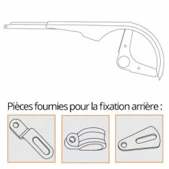 Protection Chaine Vélo Résistant 46 Et 48 Dents SKS -Pièces pour vélos Nouveaux Produits protection chaine velo resistant 46 et 48 dents sks full 3