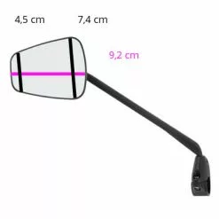 Rétroviseur Gauche Pour Vélo Espion Z56 Zefal -Pièces pour vélos Nouveaux Produits retroviseur gauche pour velo espion z56 zefal full 5