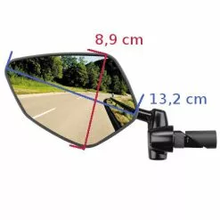 Busch-mueller Rétroviseur Gauche Vélo Cycle Star E Pour VAE Busch & Muller -Pièces pour vélos Nouveaux Produits retroviseur gauche velo cycle star e pour vae busch muller full 3