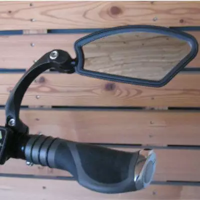Rétroviseur Hafnium Sur Guidon De Vélo Droit 4 Rétroviseur Hafnium Sur Guidon De Vélo Droit – Image 2