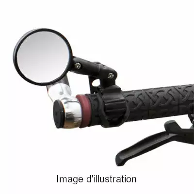 M-Wave Rétroviseur Vélo Articulé Miroir Convexe 4,7 Cm 5 M-Wave Rétroviseur Vélo Articulé Miroir Convexe 4,7 Cm – Image 3