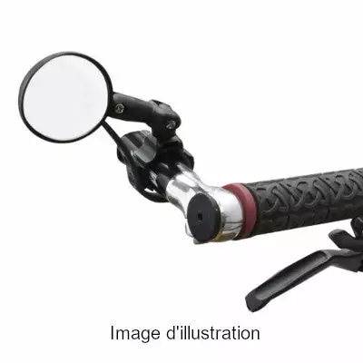 M-Wave Rétroviseur Vélo Articulé Miroir Convexe 4,7 Cm 6 M-Wave Rétroviseur Vélo Articulé Miroir Convexe 4,7 Cm – Image 4