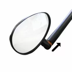 Messingschlager Rétroviseur Vélo Avec Miroir Large Convexe Embout De Guidon -Pièces pour vélos Nouveaux Produits retroviseur velo avec miroir large convexe embout de guidon full 3