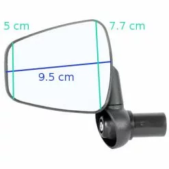 ZEFAL Rétroviseur Vélo Gauche Grand Miroir Dooback 2 Zéfal 11 ZEFAL Rétroviseur Vélo Gauche Grand Miroir Dooback 2 Zéfal -Pièces pour vélos Nouveaux Produits retroviseur velo gauche grand miroir dooback 2 zefal full 4