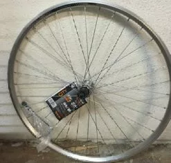 Brandless Roue Arrière Vélo De Ville 28 Pouces Pour Cassette Shimano -Pièces pour vélos Nouveaux Produits roue arriere 28 pouces avec cassette shimano argent full