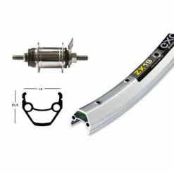 Brandless Roue Arrière Rétropédalage 26 Pouces -Pièces pour vélos Nouveaux Produits roue arriere retropedalage 26 pouces full 4