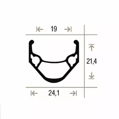 Roue Vélo Arrière 28 Pouces à Cassette 8 à 10 Vitesses Rigida 6 Roue Vélo Arrière 28 Pouces à Cassette 8 à 10 Vitesses Rigida – Image 4