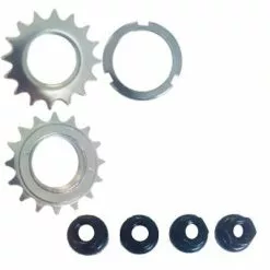 Point Roues Avant Et Arrière Moyeu Flip Flop Fixie Single Speed Noires -Pièces pour vélos Nouveaux Produits roues avant et arriere moyeu flip flop fixie single speed noires full 4