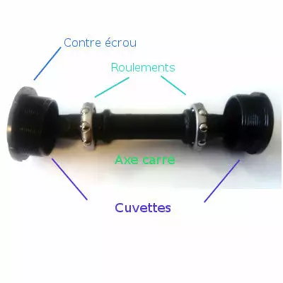 Messingschlager Roulement Pour Axe De Pédalier Carré BSA 4 Messingschlager Roulement Pour Axe De Pédalier Carré BSA – Image 2
