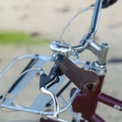 Brandless Sonnette De Vélo Au Look Ancien Couleur Argent 57 Mm -Pièces pour vélos Nouveaux Produits sonnette de velo au look ancien couleur argent 57 mm full 3