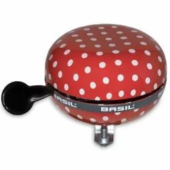 Sonnette De Vélo Big Bell Polkadot 80 Mm - Basil